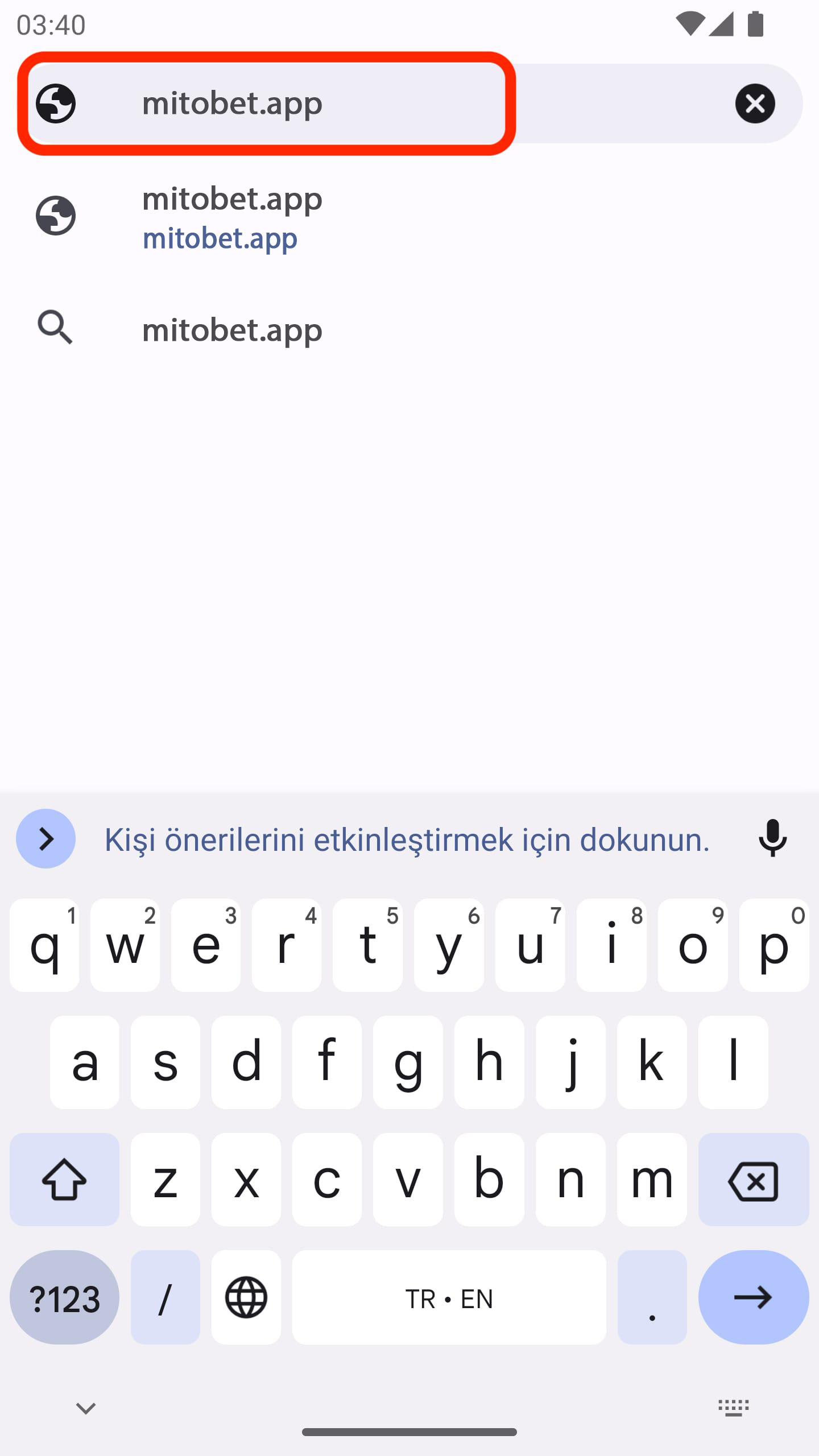 Mitobet Mobil Tanıtım - Adım 3