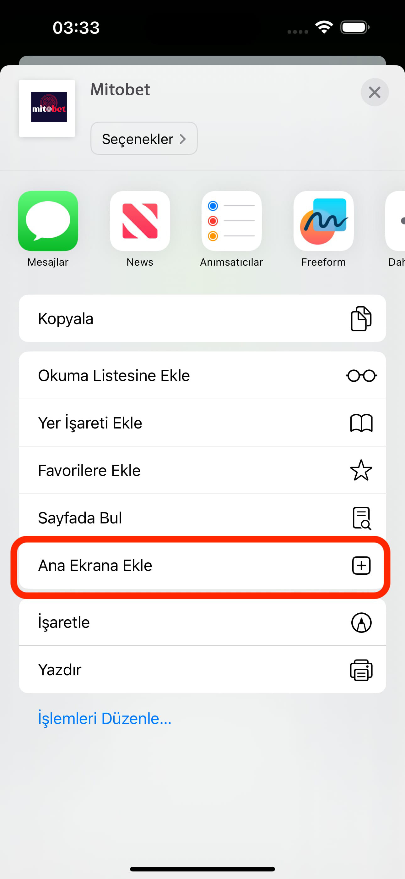 Mitobet Mobil Tanıtım - Adım 5